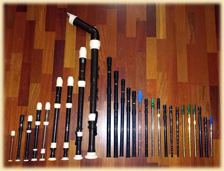 whistles and recorders